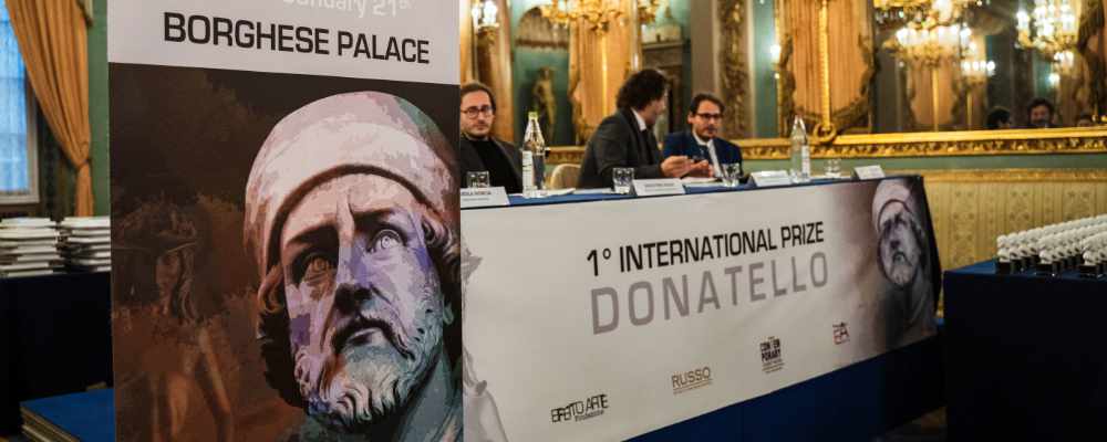 The International Prize Donatello event held at the Borghese Palace in Florence, Italy. Photo Provided by the organizers.