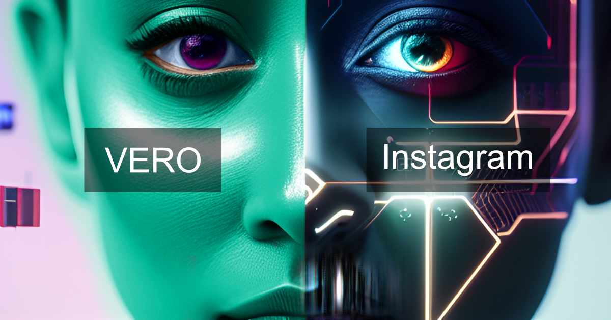 VERO vs Instagram. An excellent alternative to algorithm based social media