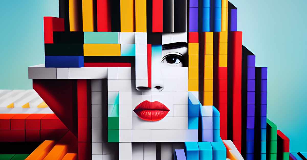 A creative block Portrait demonstrating the frustration that comes along with the feeling.