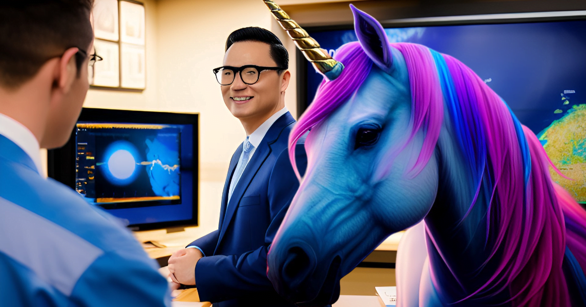 A unicorn and weatherman representing themes in this hilarious letters to the editor collection