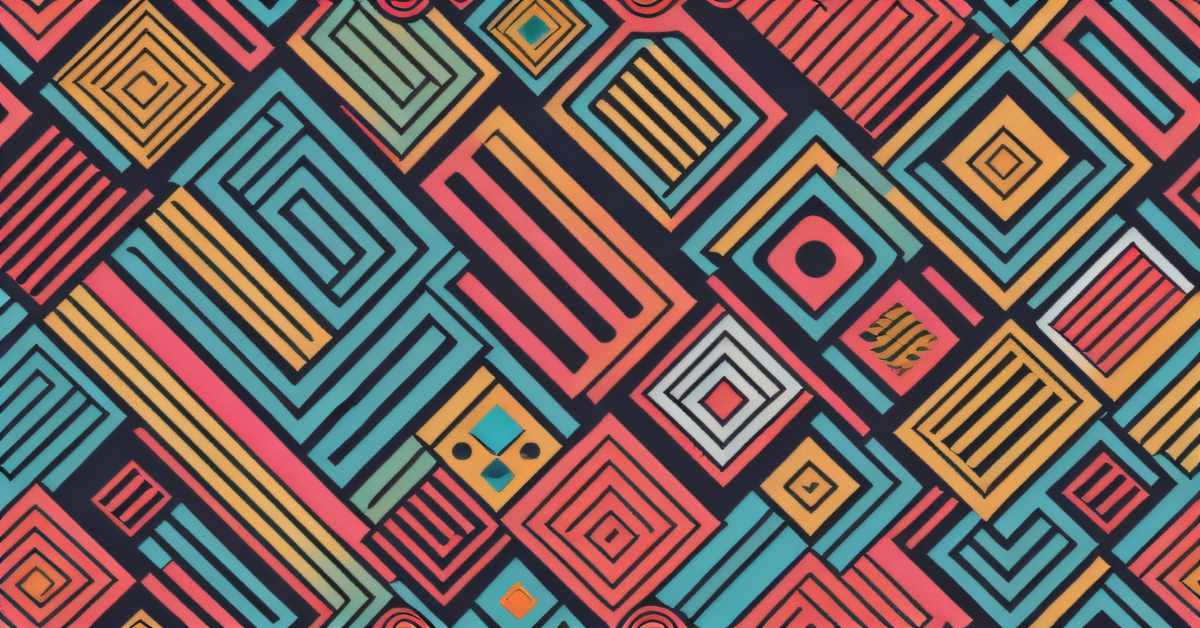 1980's inspired surface pattern trend Fall 2023