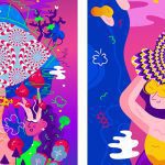 Modern graphic design styles